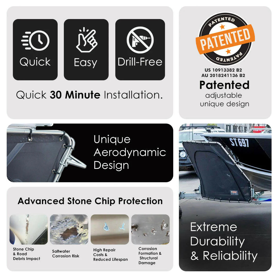 D-Flector Stone Guard - D500