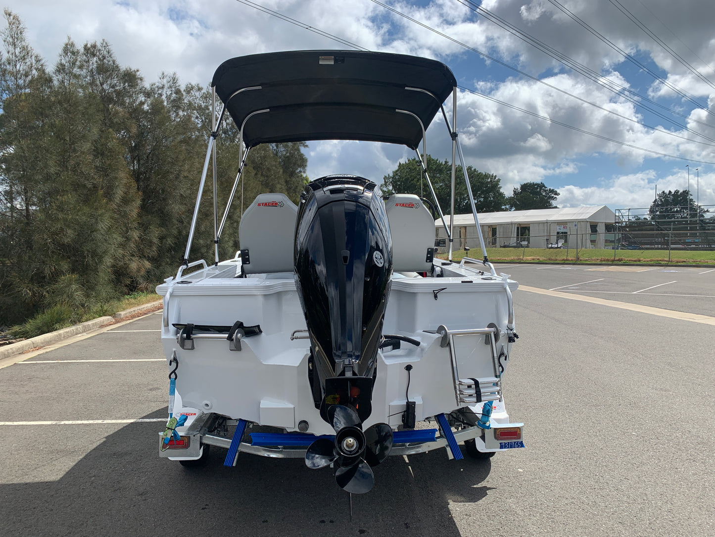 Stacer 449 Crossfire Side console