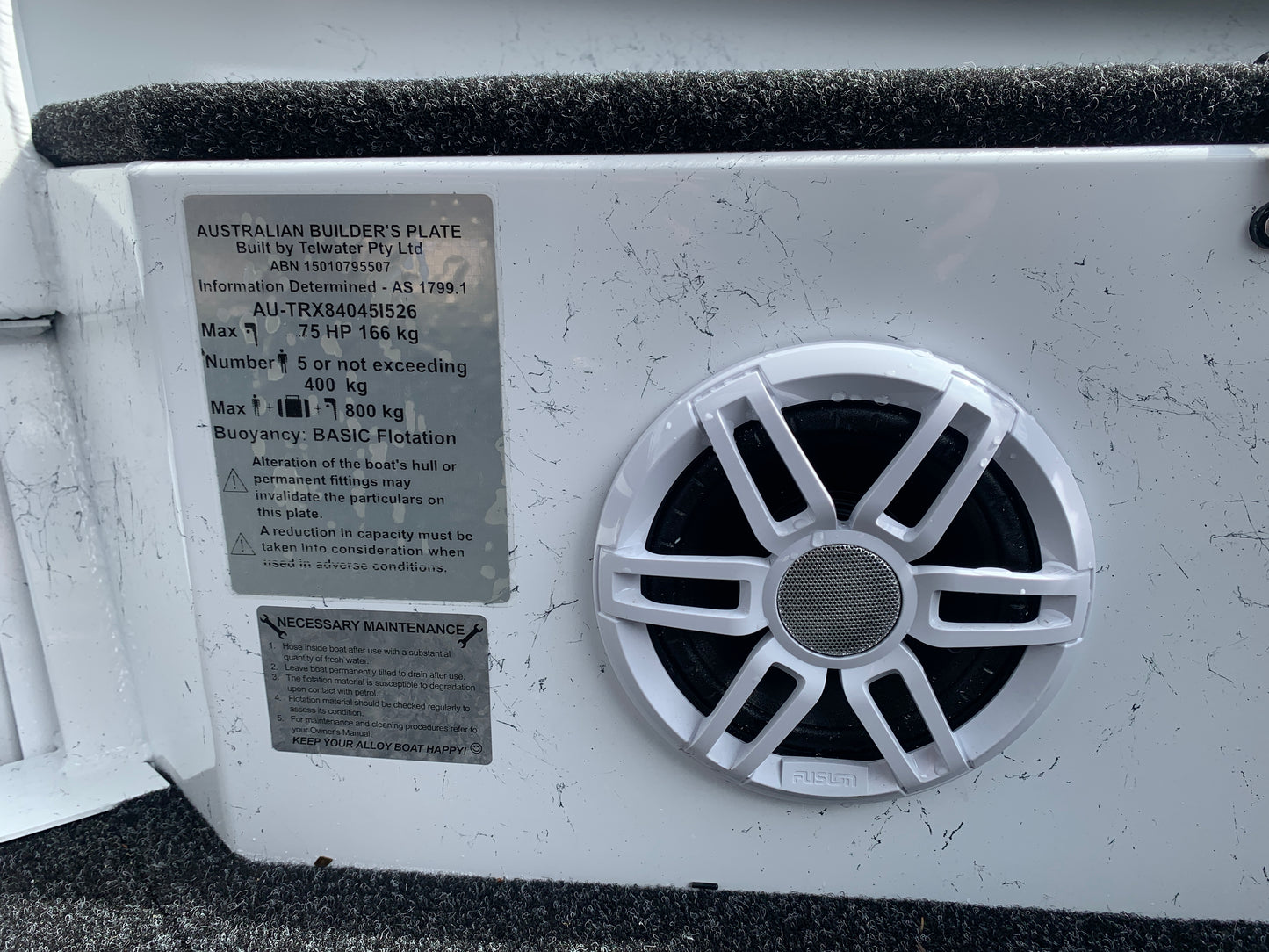 Stacer 449 Crossfire Side console