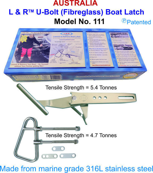 L & R U-Bolt Boat Latch - Model 111
