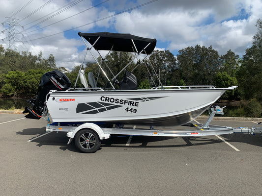 Stacer 449 Crossfire Side console