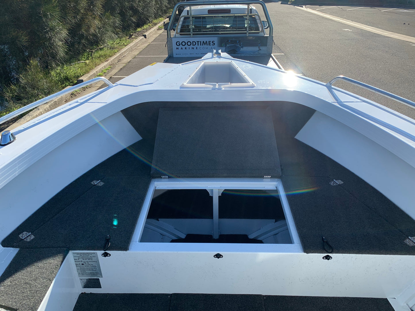 Stacer 489 Outlaw Side console