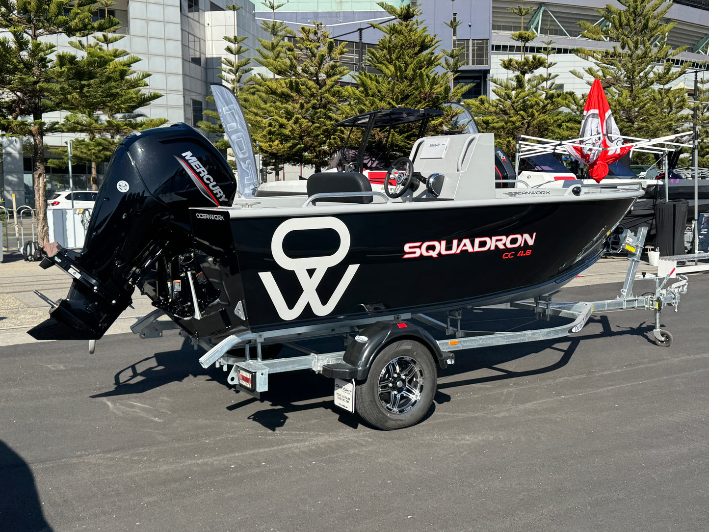 Oceanworx Squadron 4.8 Centre console