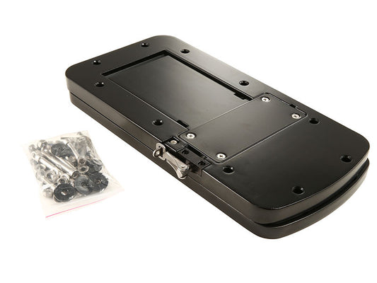 Motorguide - Quick release bracket (Black aluminium plate)