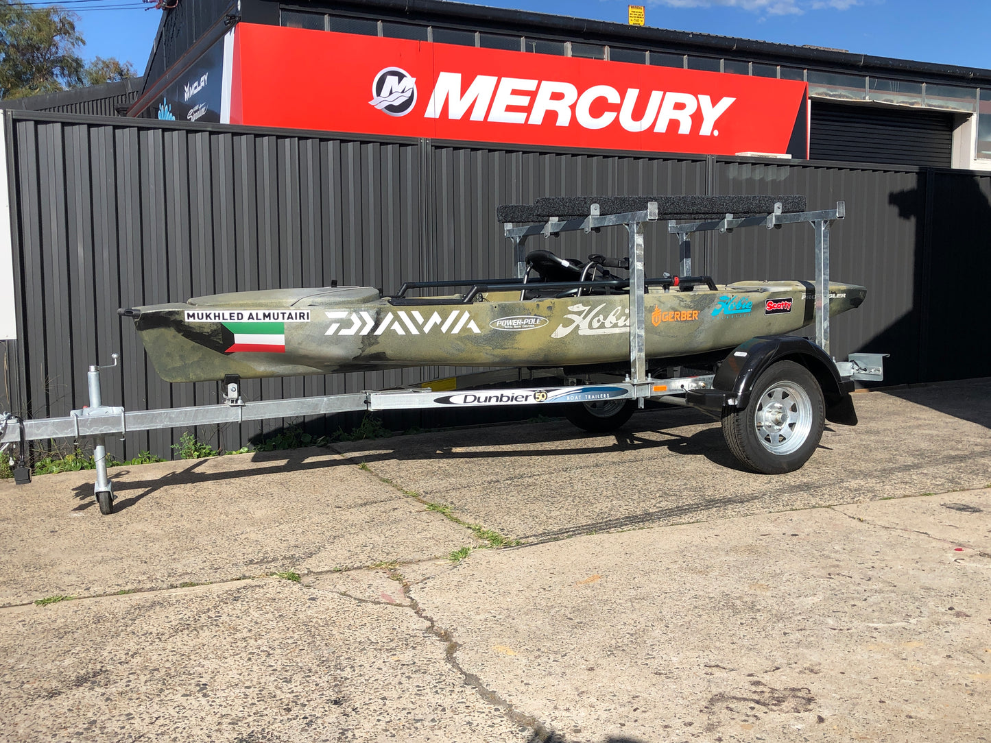 Dunbier - Kayak Trailer 4m-13