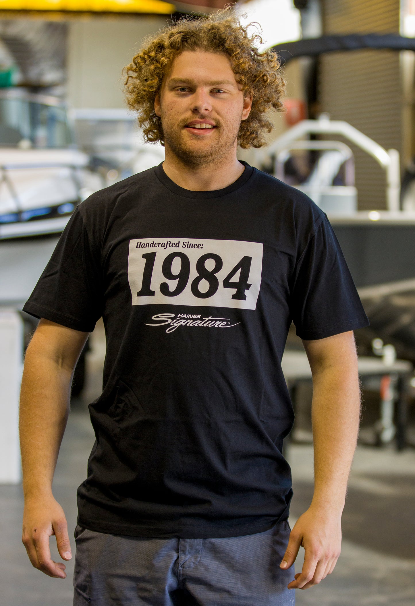 Haines Signature 1984 T Shirt - Black