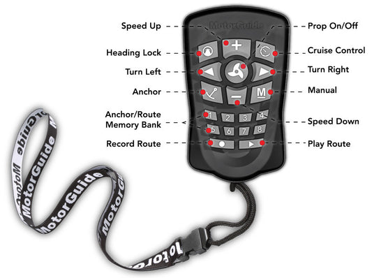 Motorguide - Replacement wireless remote (XI5)
