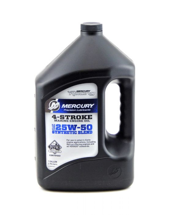 Mercury Racing Verado 4 Stroke 25W-50 Oil - 3.78L